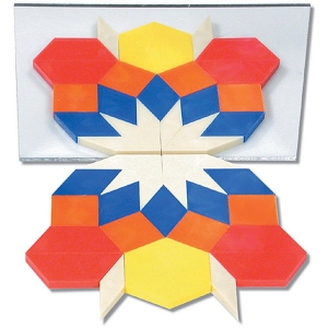EDU 4273 대칭 거울 (15 &times; 10cm, 4개)