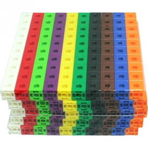 EDUC 7135B 멀티큐브 정육면체 Linking Cubes (2㎝/10 Colors/1,000개)